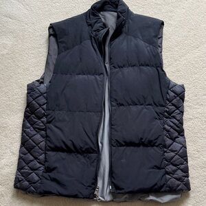 Lululemon Men's Black Camo Quilted Vest XXL